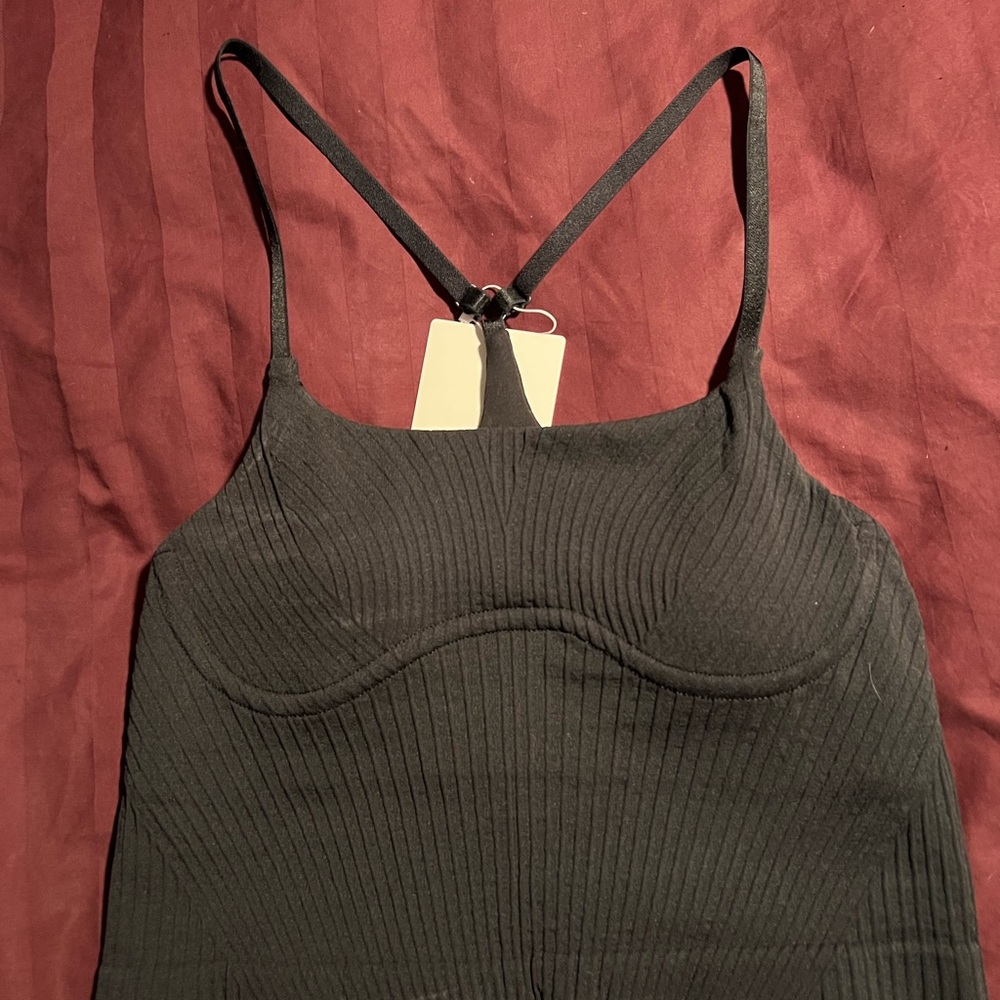 Lululemon strappy seamless yoga shelf tank